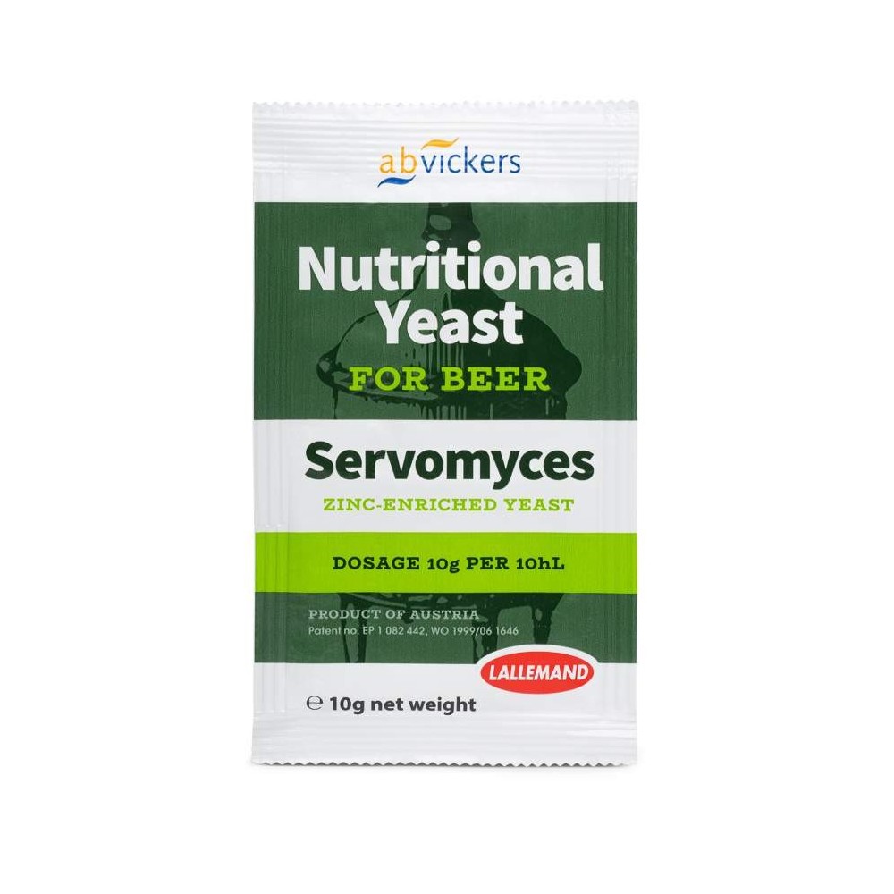 Levure nutritionnelle Lallemand Servomyces 10g