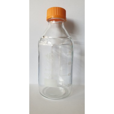 Bouteille pour la conservation des levures 1 litre