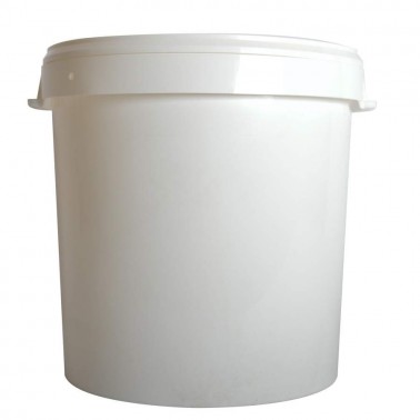 Bidon plastique avec couvercle 30 litres