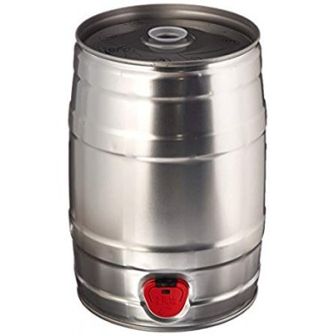 Mini keg 5 litres cabossé avec robinet