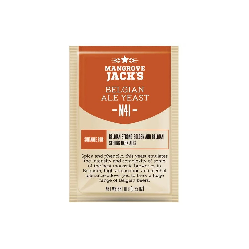 Levure sèche Mangrove Jack's Belgian Ale M41 10g