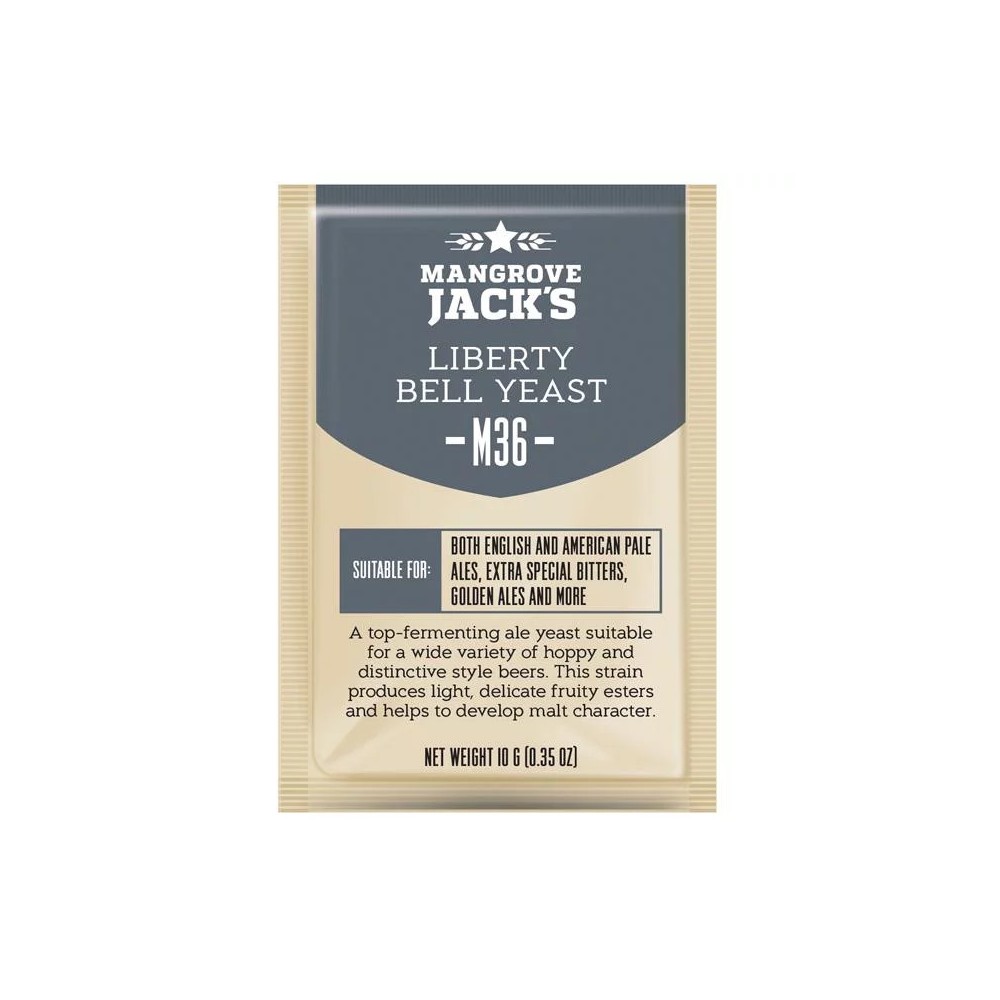 Levure sèche Mangrove Jack's Liberty Bell Ale M36 10g