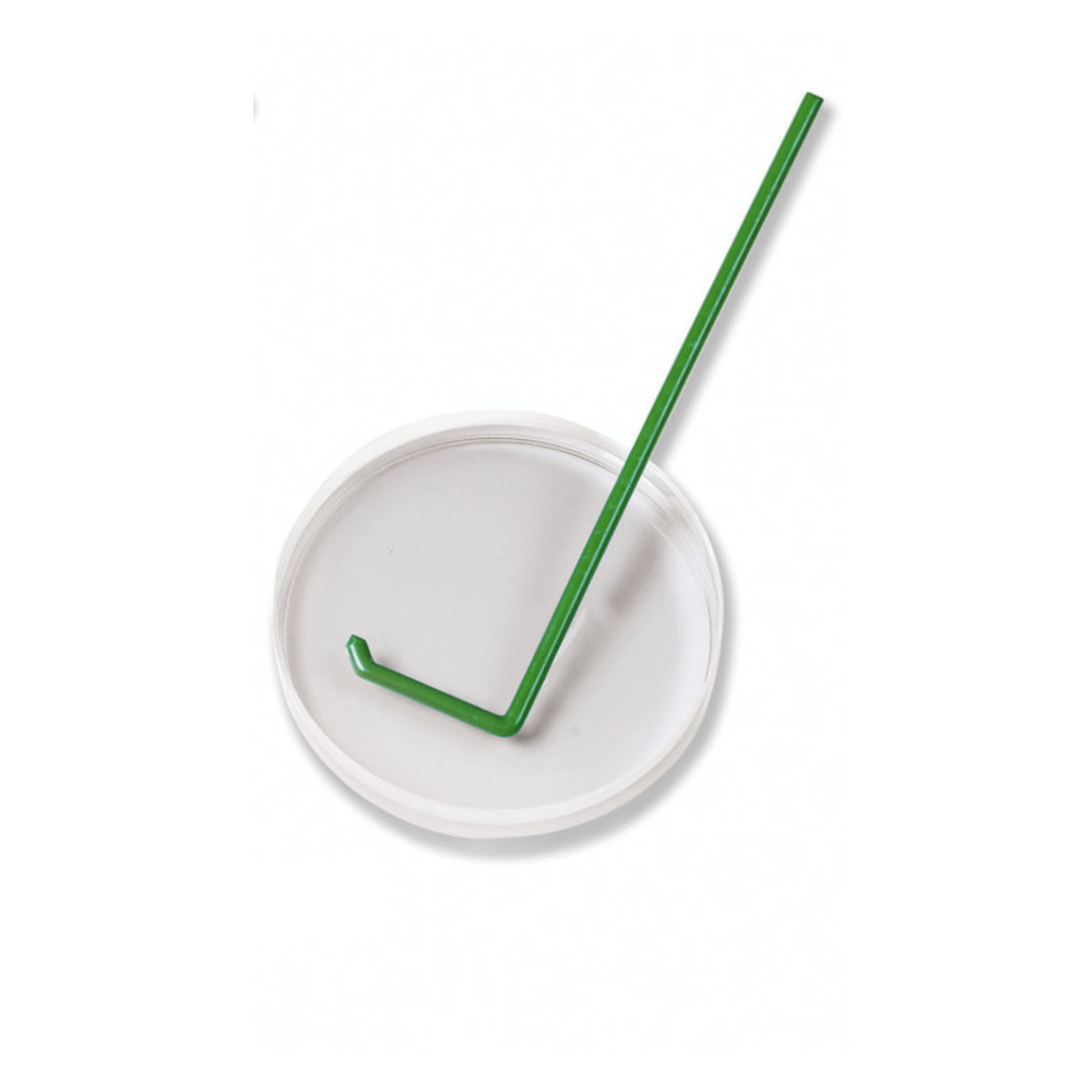 Boîtes de Petri verre 80x15mm + spatule en Forme de L