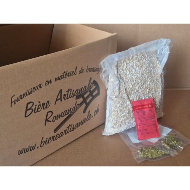 Recharge tout grain pour bière brune