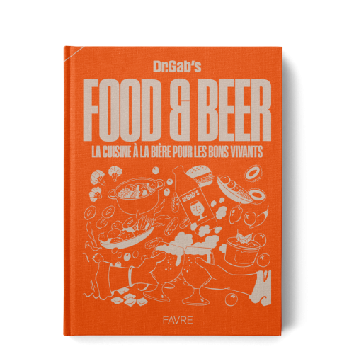Livre Food & Beer - La cuisine à la bière pour les bons vivants / Dr.Gab's