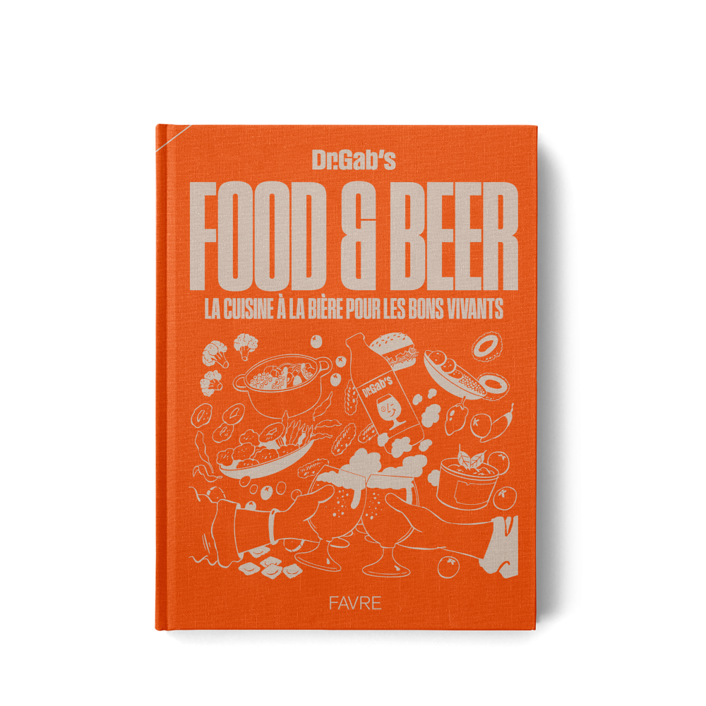 Livre Food & Beer - La cuisine à la bière pour les bons vivants / Dr.Gab's