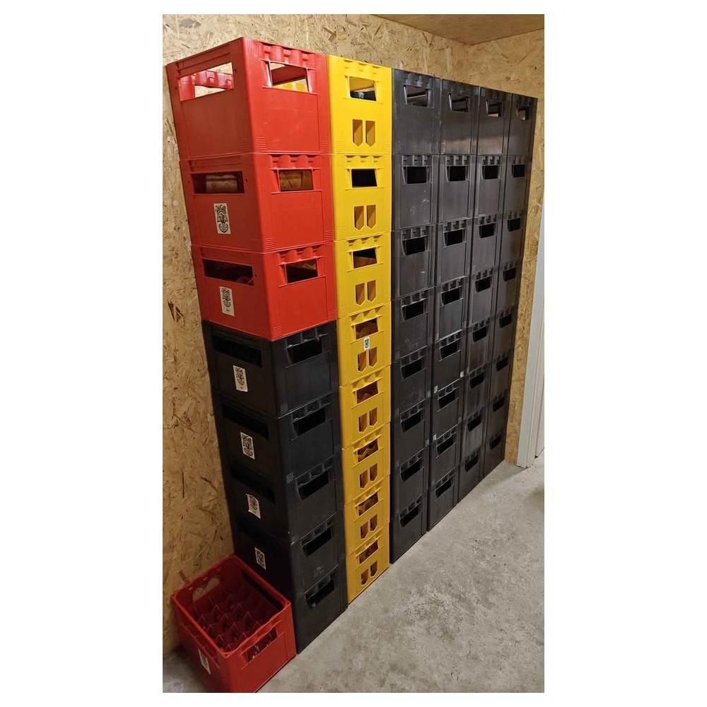 Caisse pour bouteilles 33 cl OCCASION