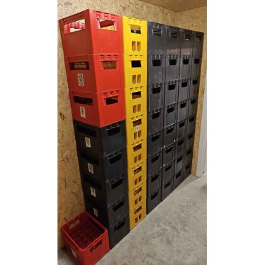Caisse pour bouteilles 33 cl OCCASION