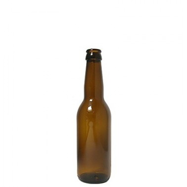 Bouteille couronne 33 cl brun Long Neck (carton de 24)