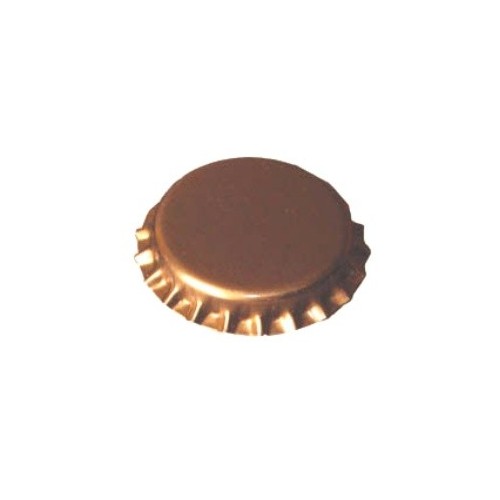 Bouchons couronnes doré 29 mm(100 pièces)