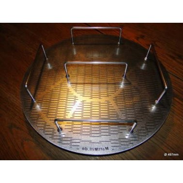 Faux fond filtrant inox 397mm