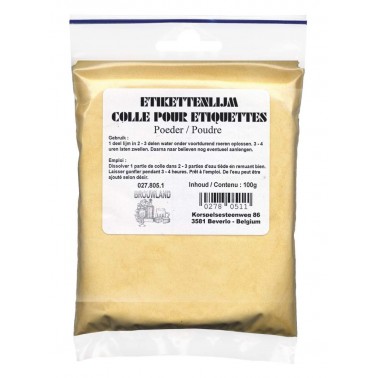 Colle en poudre pour étiquettes (100g)