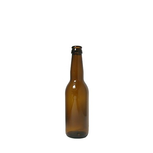 Bouteille couronne 33 cl brun Long Neck (285 bouteilles en vrac)