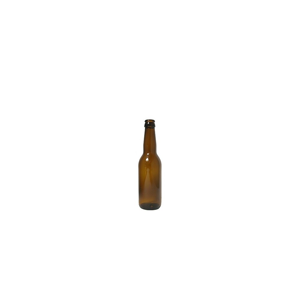 Bouteille couronne 33 cl brun Long Neck (palette 1995 bouteilles)